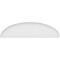 Ekena Millwork Elliptical Smooth Architectural Grade PVC Pediment, 56"W x 15"H x 2"P PEDPS056X150ELL00 - alternate 4